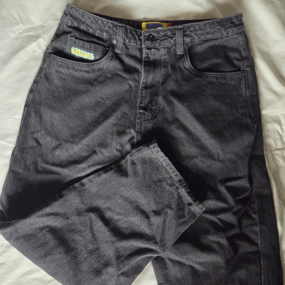 Empyre Faded Black Denim Jeans